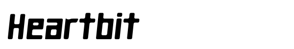Heartbit font