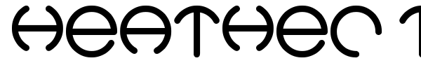 Heather Thomas font