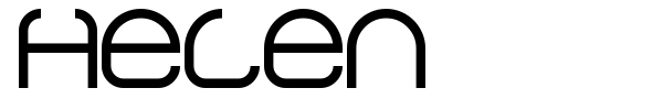 Helen font