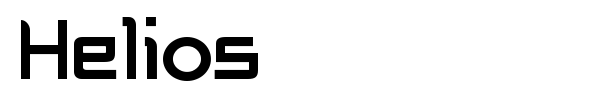 Helios font