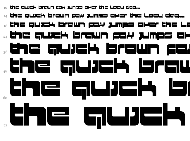 HKI Metropol + Nightlife font waterfall