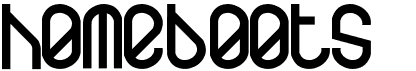 Homeboots font