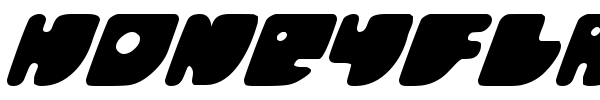 Honeyflash font