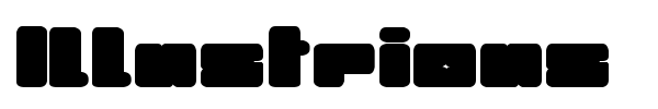 Illustrious font
