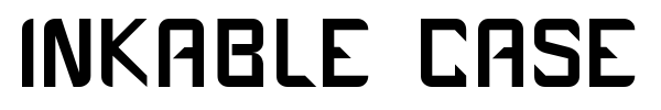 Inkable Case 1979 font