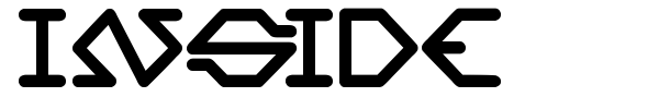 Inside font