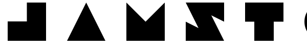 Jamstone font