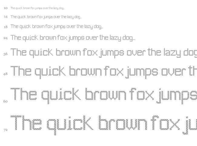 JD Estrellas font waterfall
