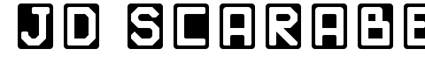 JD Scarabeo font