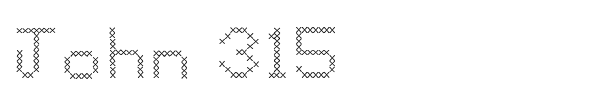 John 315 font