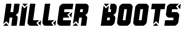 Killer Boots font