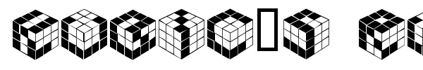 Kubic's Rube font