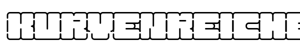 Kurvenreicher font preview