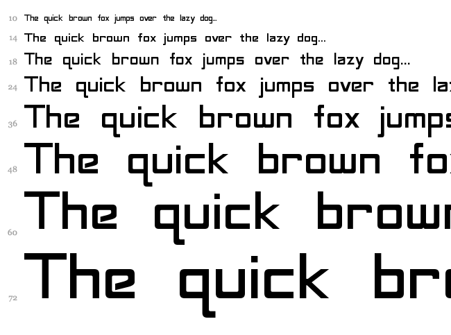 LaBeouf font waterfall