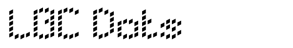 LBC Dots font