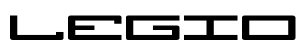 Legion font preview