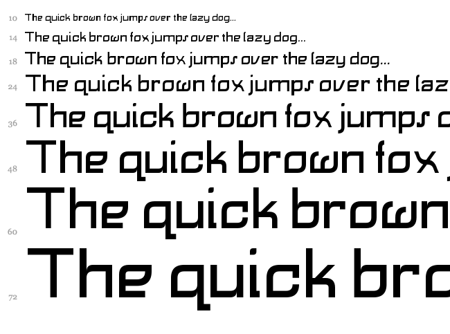 Lemon font waterfall