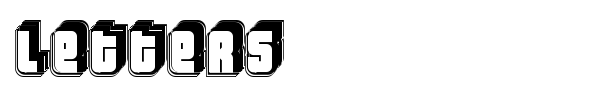 Letters font