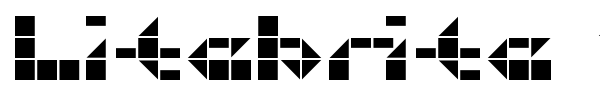 Litebrite 1975 font