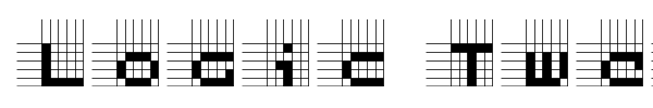 Logic Twenty-five font