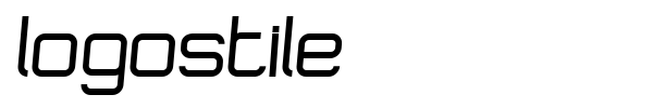 Logostile font preview