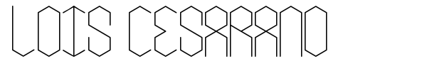 lois Cesarano font