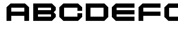 Maschinen font