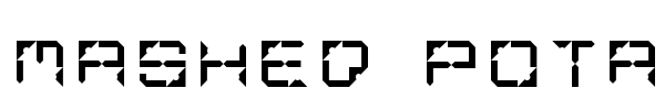 Mashed Potato font