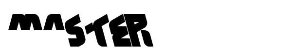 Master font