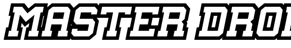 Master Droid font