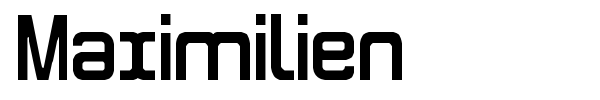 Maximilien font