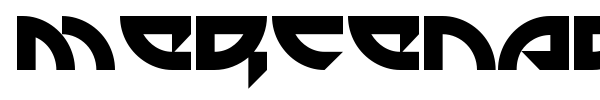Mercenary font