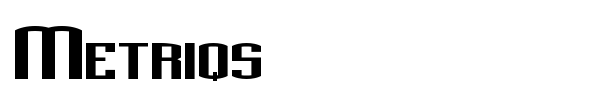 Metriqs font