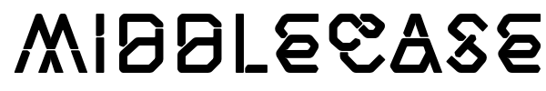 Middlecase Next font