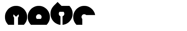 Mohr font