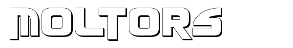 Moltors font