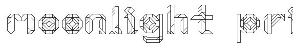 Moonlight Prism font