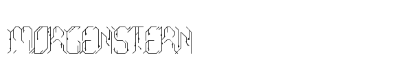 Morgenstern font