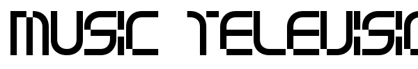 Music Television Selector font