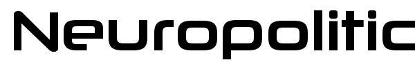 Neuropolitical font