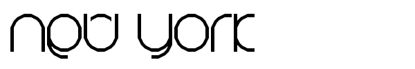 New York font