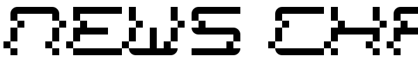 News Channel font