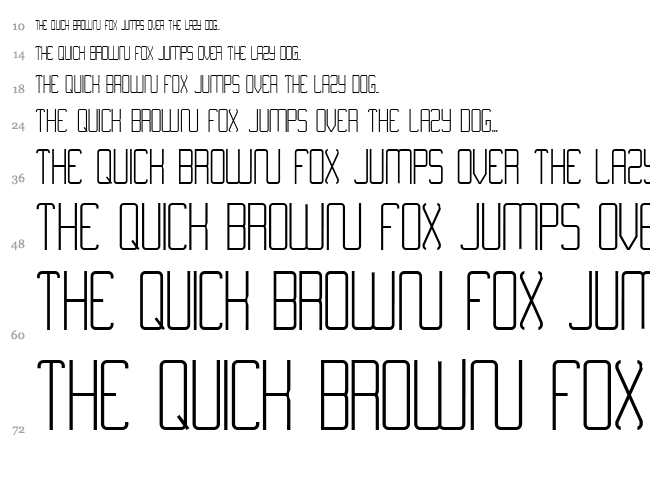 Nimiran font waterfall