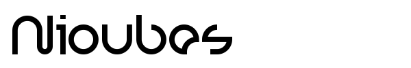 Nioubes font