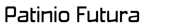 Patinio Futura font