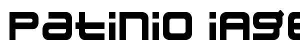 Patinio iAgency font