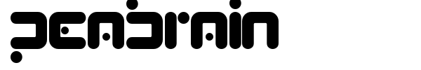 PeaBrain font