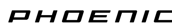 Phoenicia font