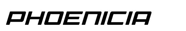 Phoenicia font preview