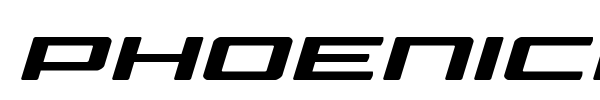 Phoenicia font preview